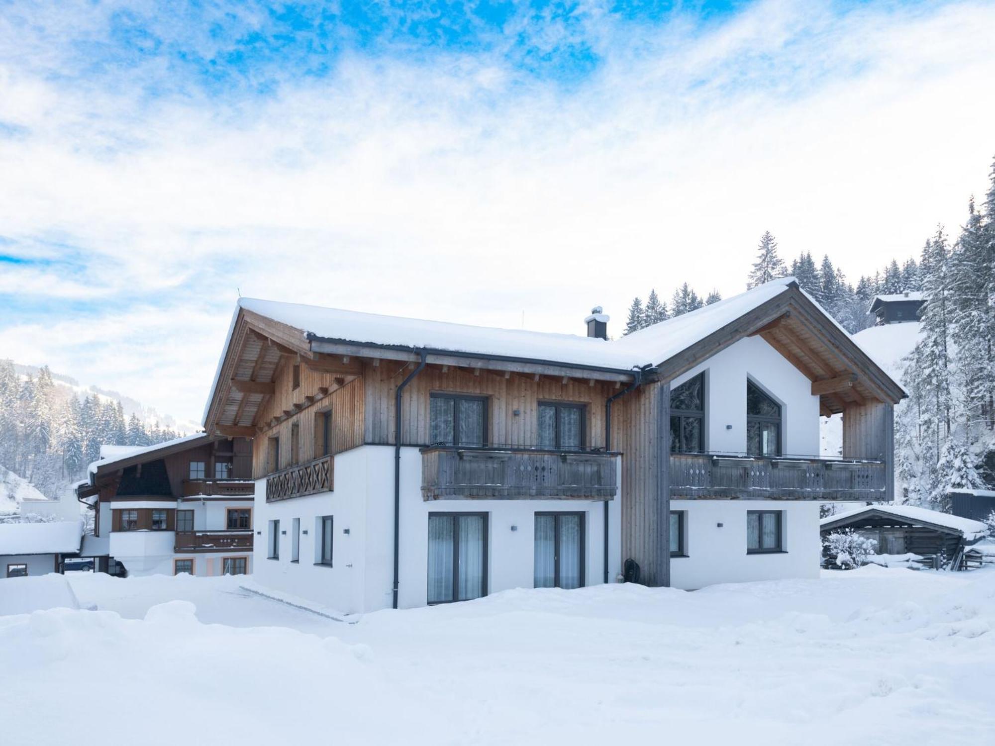 Lovely Chalet In Salzburg With Mountain View Villa Saalbach-Hinterglemm Eksteriør bilde